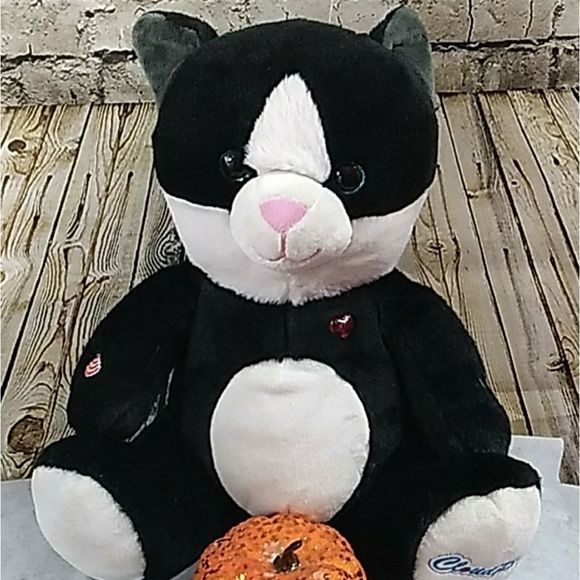 Cloud pets Cat kitty 12 inch As seen on TV tuexdo cat plush - Picture 3 of 6